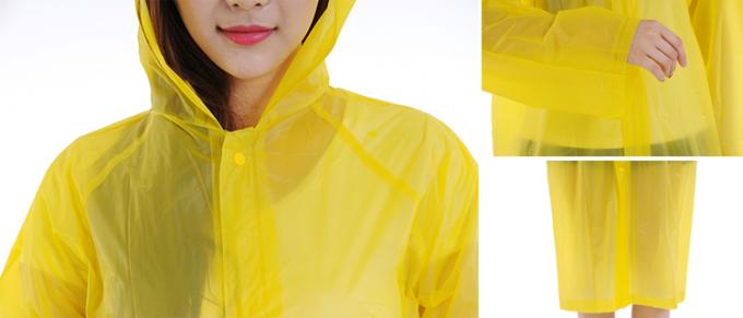 CE/εγκεκριμένο ISO9001 πλαστικό Poncho βροχής, μίας χρήσης αδιάβροχο παλτό εργαστηρίων