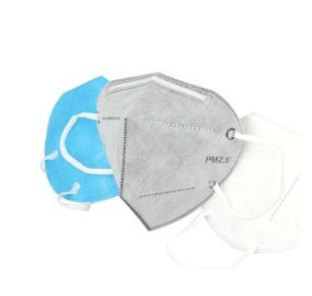 Vertical Fold Flat Folding FFP2 Mask Non Woven Fabric Anti-Dust Disposable Mask